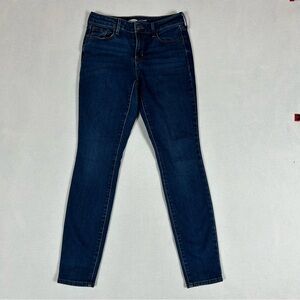 Old Navy Pop Icon Skinny Jeans Women’s 4 Stretch Denim Mid Rise Dark Wash